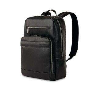 Samsonite Black Leather Backpack